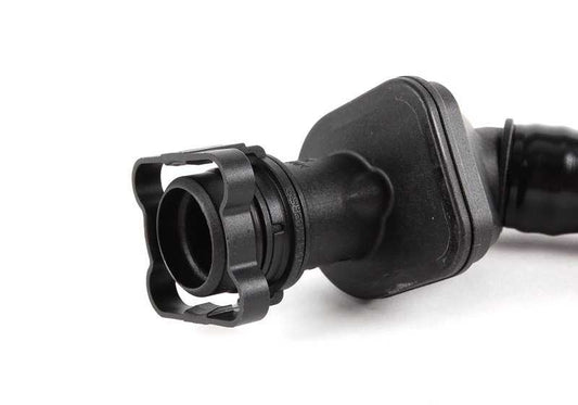 Tubo de ventilación cárter OEM 11157553949 para BMW E82, E88, E90, E91, E92, E93, E60, E61, E89. Original BMW.