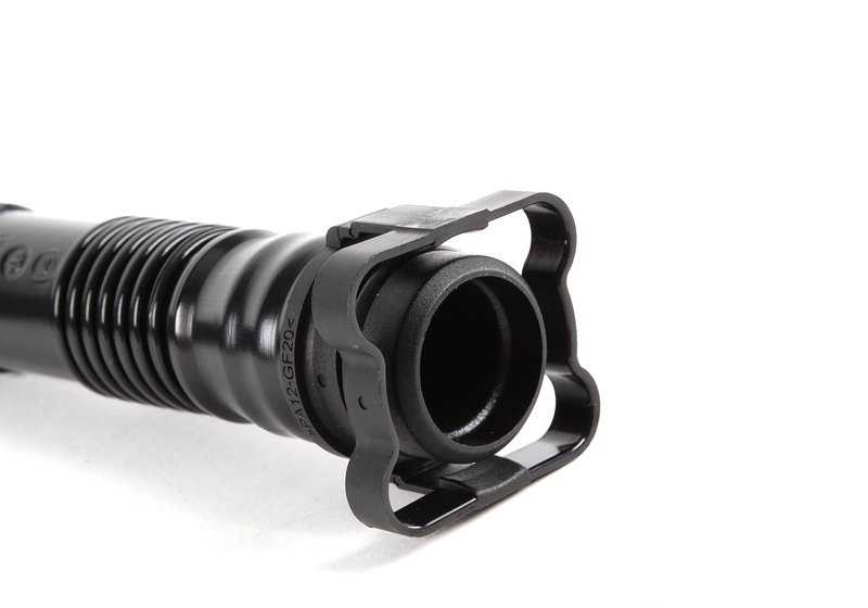 Tubo de ventilación cárter OEM 11157553949 para BMW E82, E88, E90, E91, E92, E93, E60, E61, E89. Original BMW.