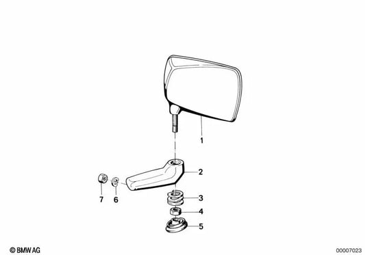 Resorte para BMW R 248 (OEM 46631235567). Original BMW.