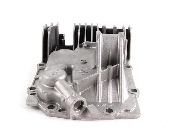 Tapa de diferencial trasero OEM 33117512980 para BMW E46 y Z4 (E85, E86, E89). Original BMW.