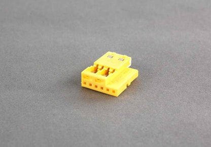 Conector eléctrico 6 pines OEM 61138377158 para BMW E81, E82, E87, E88, F20, F21, E36, E46, E90, E91, E92, E93, F30, F31, F34, F32, E39, E60, E61, E63, E64, E38, E65, E66, E84, E83, F25, E53, E70, E71, E72, E85, E86, E89, E52, I01, I12, I15, I20. Or