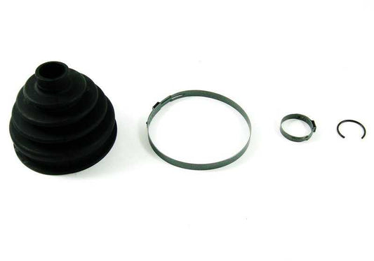 Kit guardapolvo exterior (fuelle transmisión) OEM 31607507402 para BMW E46 y E53 (modelos 325i xDrive con cambio manual y automático). Original BMW.