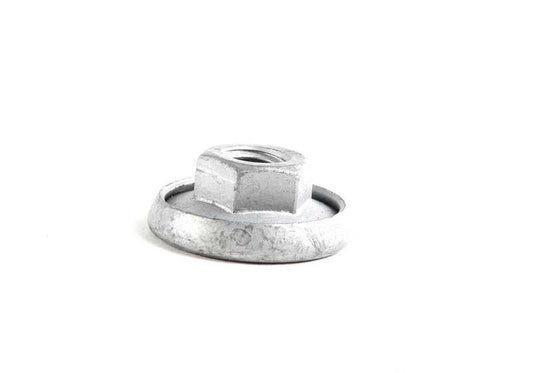 Tuerca con arandela OEM 26117574872 para BMW E36, E46, E39, E60, E61, E63, E64, E38, E83 y Z3. Original BMW.