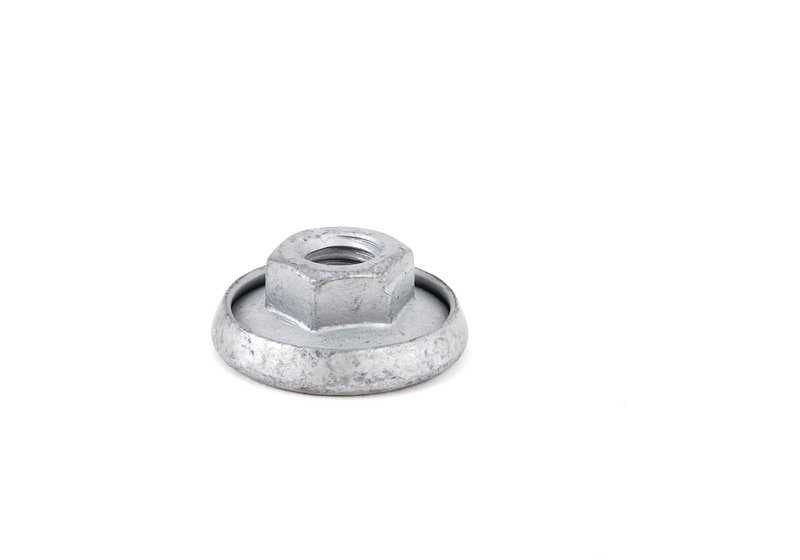 Tuerca con arandela OEM 26117574872 para BMW E36, E46, E39, E60, E61, E63, E64, E38, E83 y Z3. Original BMW.