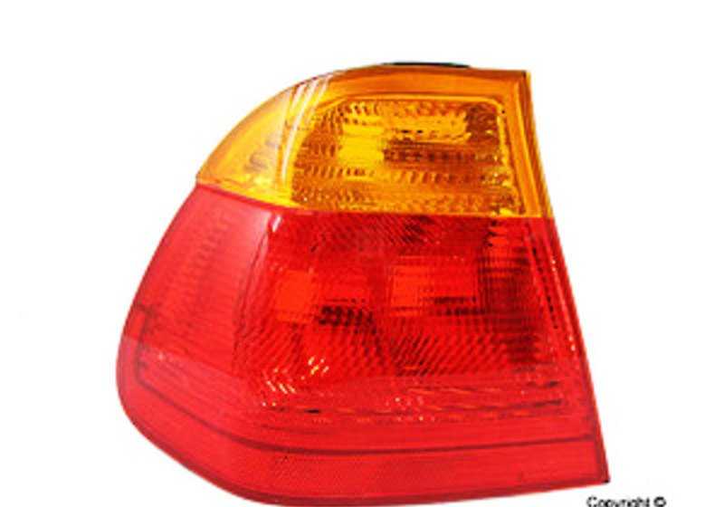 Luz trasera derecha OEM 63218364922 para BMW Serie 3 E46 (316i, 318i, 320i... y más). Original BMW.