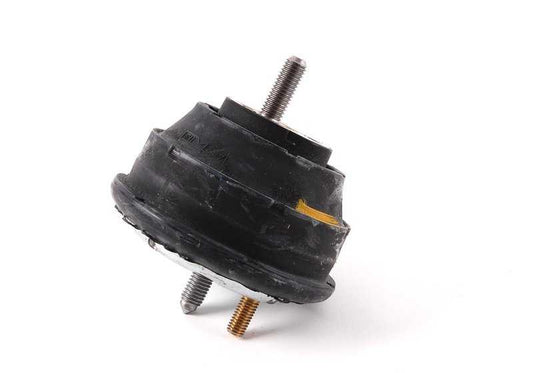 Soporte de goma derecho OEM 11811094150 para BMW E34, E32, E31. Pieza original BMW.