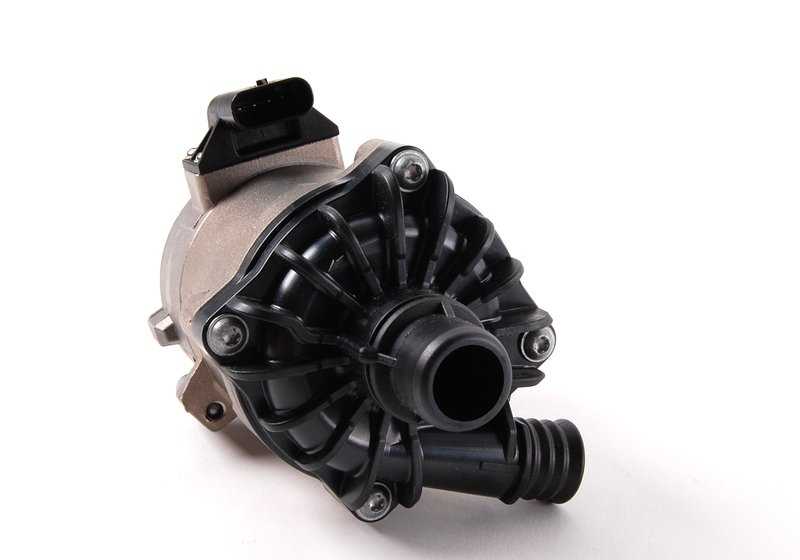 Bomba adicional de refrigerante OEM 11517566335 para BMW F07, F07N, F10, F10N, F11, F11N, F06, F06N, F12, F12N, F13, F13N, F01, F01N, F02, F02N, F04, E70, E70N, F15, E71, E72, F16. Original BMW.
