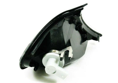 Intermitente delantero izquierdo color titanio OEM 63136915383 para BMW E46. Original BMW.