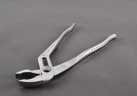 Alicate bomba de agua OEM 71111103091 para BMW E21, E30, E12, E28, E24, E23. Herramienta original BMW incluida en kits de herramientas de serie.