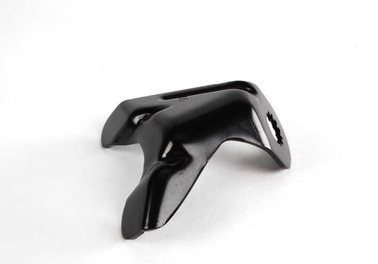 Soporte izquierdo para latiguillo de freno OEM 41117111181 para BMW E60, E61, E63, E64. Original BMW.
