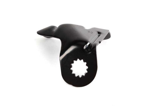 Soporte izquierdo para latiguillo de freno OEM 41117111181 para BMW E60, E61, E63, E64. Original BMW.