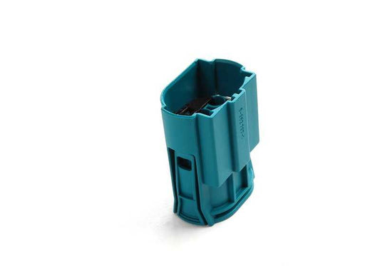 Conector eléctrico 2 pines OEM 61138352390 para BMW {E82, E88, E46, E90, E90N, E91, E91N, E92, E92N, E93, E93N, E39, E38, E65, E66, E53, E70, E70N, F15, F85, E71, E72, F16, F86} y MINI {R50, R52, R53}. Original BMW y MINI.