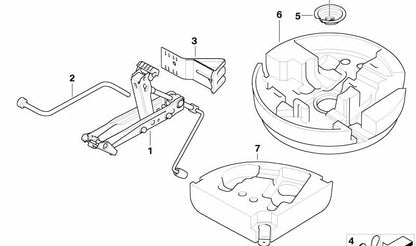 Bandeja organizadora OEM 71116758781 para BMW E60, E61, E63, E64. Accesorio original BMW ideal para guardar objetos en el maletero o interior del vehículo. Compatibilidad garantizada con modelos indicados.