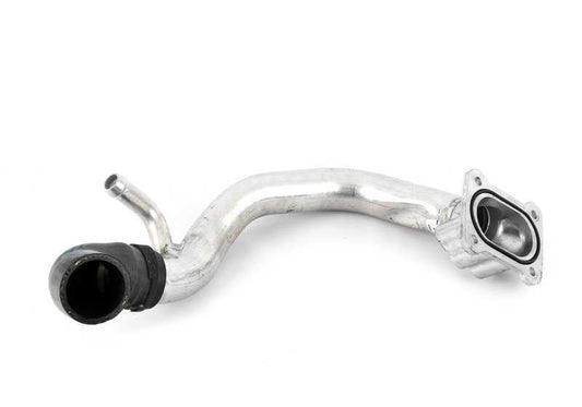 OEM motor refrigerant pump pipe 11537560885 for BMW E71. Conduct the engine coolant. Original BMW.