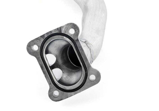 OEM motor refrigerant pump pipe 11537560885 for BMW E71. Conduct the engine coolant. Original BMW.