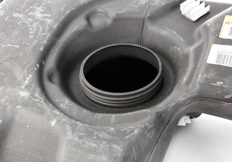 Tanque de combustível de plástico com tubo de enchimento para BMW E46, F30, F80 (OEM 16111184218). BMW original.