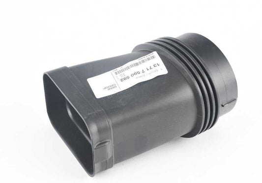OEM air admission duct 13717590592 for BMW F07, F10, F11, F18, F01, F02. Original BMW piece.