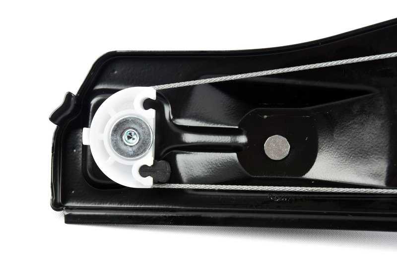Elevalunas eléctrico trasero izquierdo OEM 51352990387 para BMW E84. Original BMW.