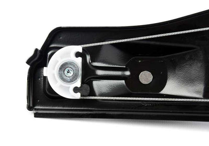 Elevalunas eléctrico trasero izquierdo OEM 51352990387 para BMW E84. Original BMW.