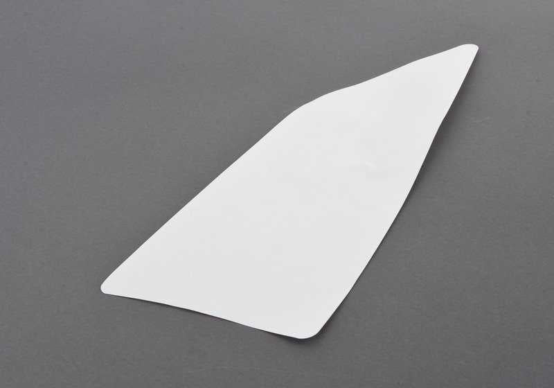 Protetor de pedra transparente esquerdo OEM 51777404141 para BMW i8 (I12, I15). BMW original