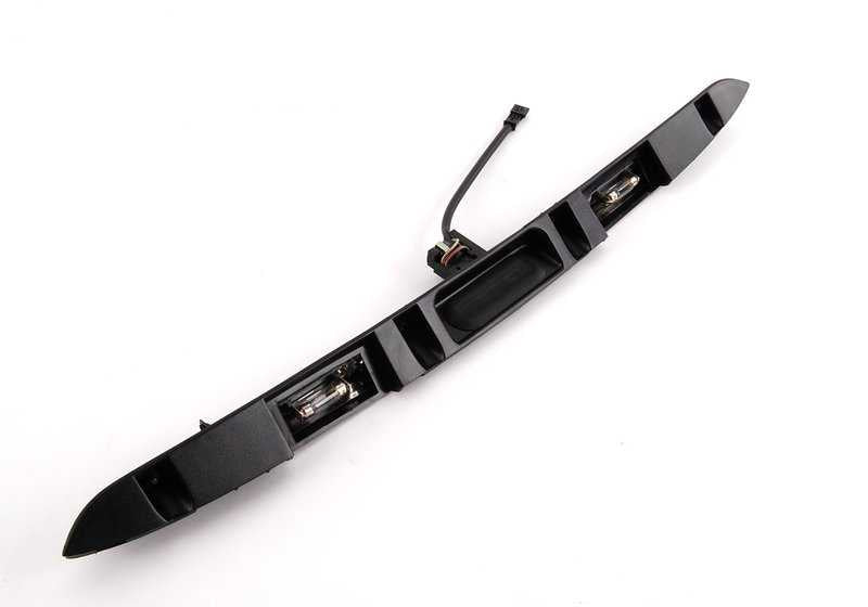 Moldura de Agarre del Portón Trasero con Botón para BMW E46 (OEM 51137170966). Original BMW