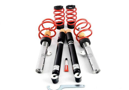 Suspensión deportiva roscada JCW Pro OEM 33502412586 para MINI F55, F56, F57, F56 BEV… y más. No compatible con EDC. Original MINI.