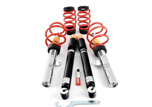 Suspensión deportiva roscada JCW Pro OEM 33502412586 para MINI F55, F56, F57, F56 BEV… y más. No compatible con EDC. Original MINI.