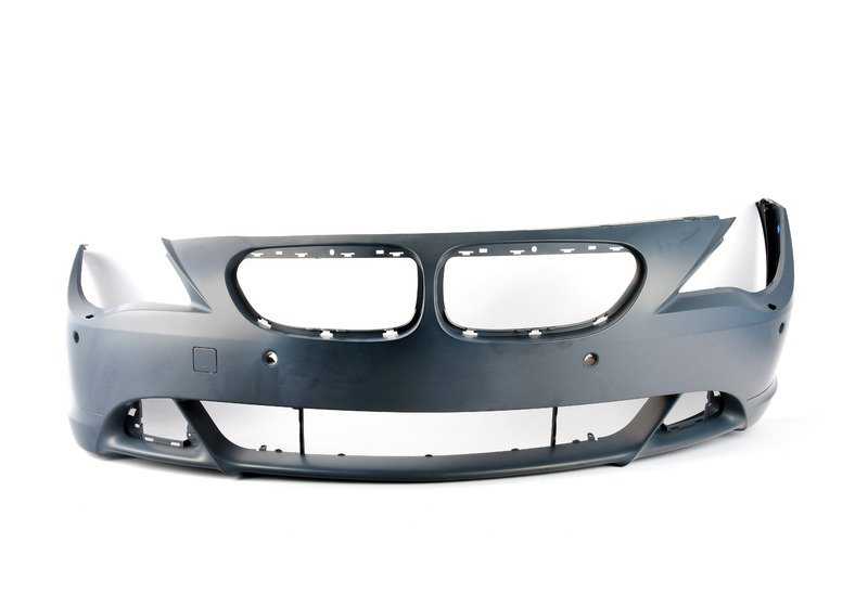 Printing front bumper with PDC sensors 51117115710 for BMW E63, E64. Original BMW.