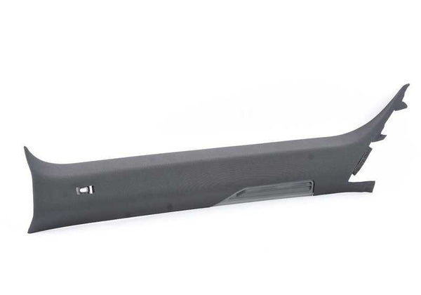 Embellecedor pilar A izquierdo OEM 51437350793 para BMW i8 (I12, I12N). Pieza original BMW. Color antracita. Ideal para reemplazo estético del interior.