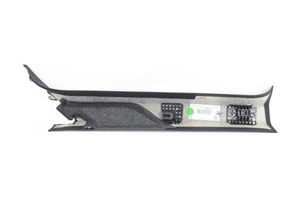 Embellecedor pilar A izquierdo OEM 51437350793 para BMW i8 (I12, I12N). Pieza original BMW. Color antracita. Ideal para reemplazo estético del interior.