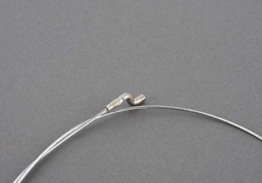 Cable de desbloqueo respaldo OEM 52101905970 para BMW E21, E30, E28, E24, E23. Compatible con asientos deportivos Recaro. Original BMW.