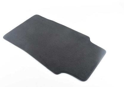 Juego de alfombrillas de terciopelo negras OEM 51478241709 para BMW E52 Z8. Original BMW.