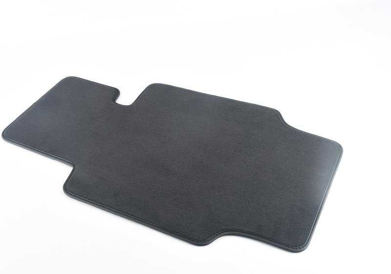 Juego de alfombrillas de terciopelo negras OEM 51478241709 para BMW E52 Z8. Original BMW.