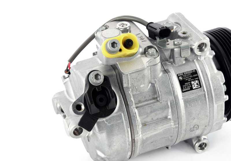 OEM air conditioning compressor 64509180550 for BMW E90, E92, E93 (only M3 S65 versions). Original BMW.
