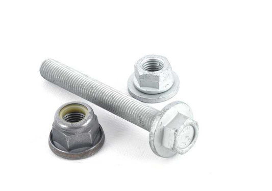 Kit de reparación travesaño izquierdo OEM 33322347993 para BMW Serie 5 E60, E61. Original BMW.