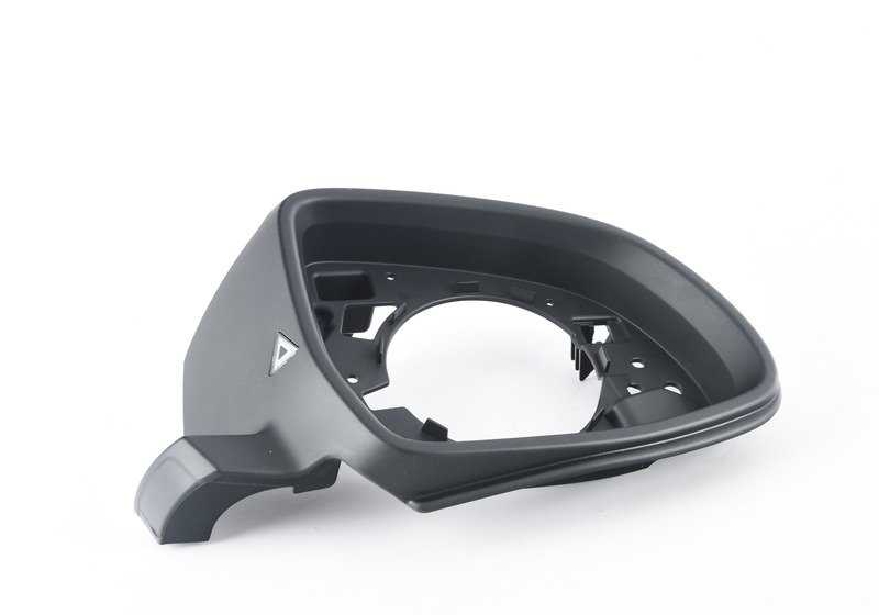 Soporte exterior negro derecho OEM 51167291206 para BMW F25, F26, F15, F16. Compatible con X3 y X6. Recambio original BMW.