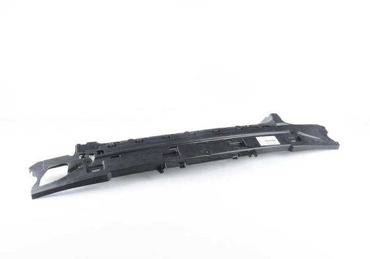 Soporte trasero de escape OEM 51128065846 para BMW F90 (M5) modelos JF01 y JF02. Compatible con versiones automáticas y tracción total del 2017 al 2020. Pieza original BMW.