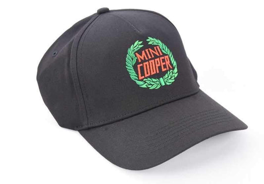 Gorra Mini Vintage Logo Negro. Original Recambios