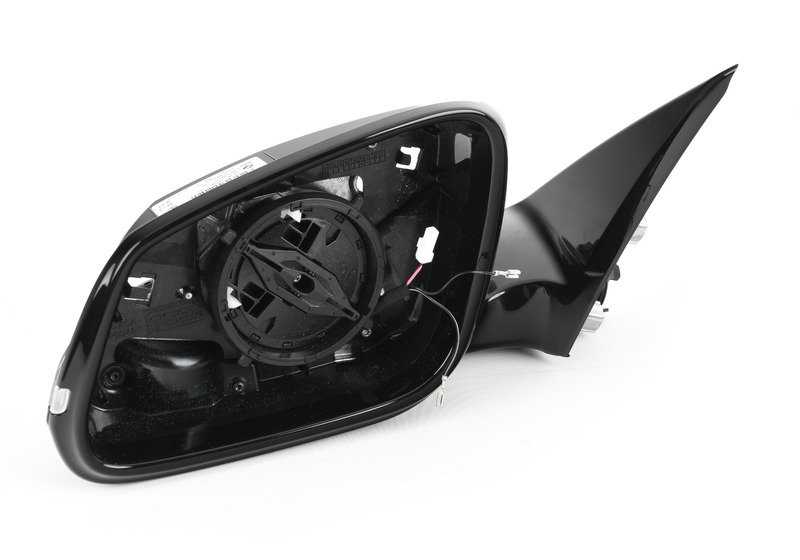 Retrovisor exterior izquierdo calefactable Shadow Line OEM 51167345677 para BMW F30, F30N, F31, F31N, F35, F35N. Original BMW.