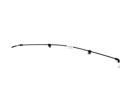 Cable apertura capó delantero izquierdo OEM 51107353524 para BMW I12, I12N, I15. Original BMW.