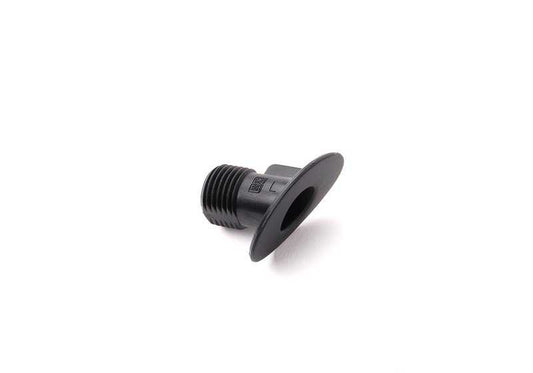 Left wind deflector bracket for BMW 3 Series E46 (OEM 51717022377). Original BMW.