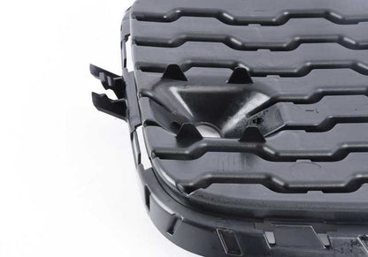 Rejilla lateral izquierda cerrada OEM 51118056941 para BMW X3 F25 y X4 F26. Pieza original BMW.