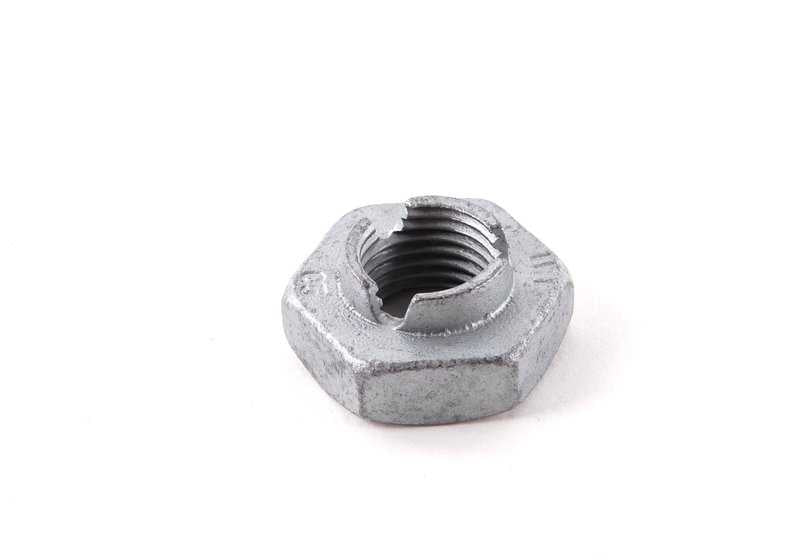 Tuerca hexagonal autoblocante M14x1,5-10.9 OEM 31106768936 para BMW E90, E90N, E91, E91N, E92, E92N, E60, E60N, E61, E61N, E84. Original BMW.