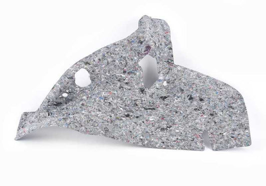 Aislante acústico paso de rueda trasero derecho OEM 51487334358 para BMW F22, F22N. Original BMW.