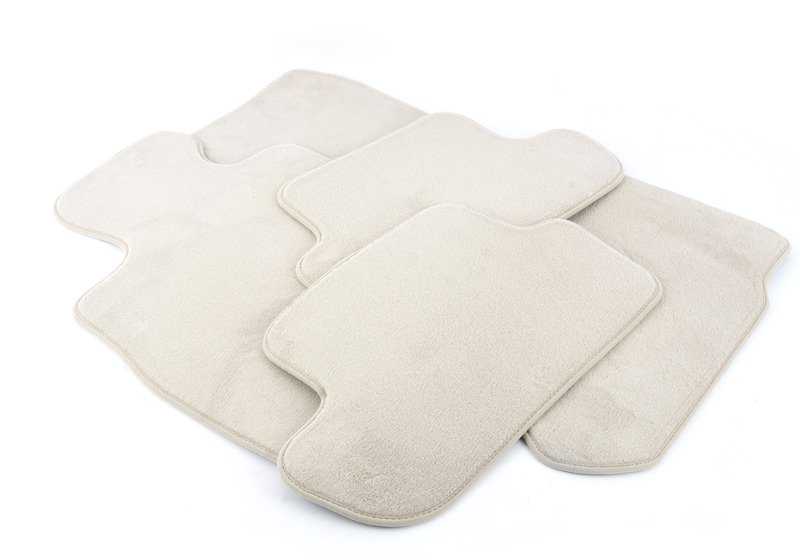 Alfombrillas OEM 51477230385 para BMW F12 y F13. Original BMW.