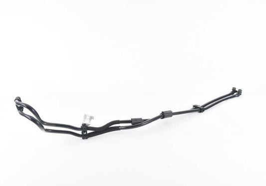 Tubo enfriador de aceite de la caja de cambios OEM 17227628062 para BMW X5 (E70) y X6 (E71) con motor N55. Compatible con xDrive35i y xDrive40i. Original BMW.