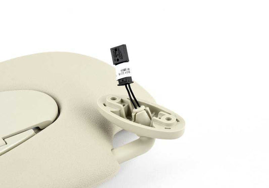 Parasol izquierdo con etiqueta color beige claro OEM 51169812699 para MINI Countryman R60 y Paceman R61. Original MINI.
