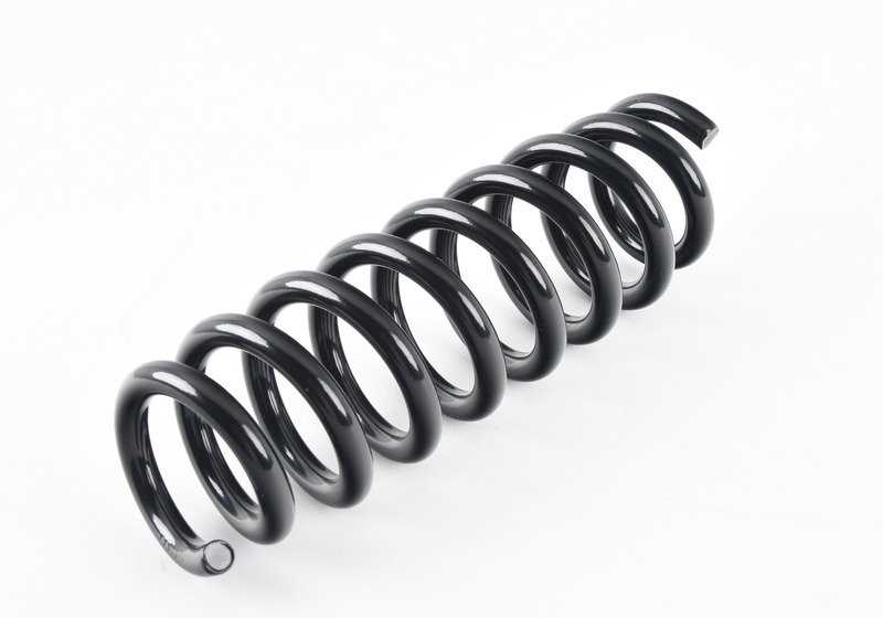 Muelle helicoidal trasero OEM 33536767344 para BMW E90, E91, E92, E93, E81, E87, E88, F20, F21, F30, F31, F34, F32, F33, F36. Repuesto original BMW.