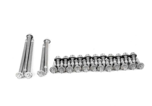 Juego tornillos cárter de aceite OEM 11137853940 para BMW F80, F80N, F82, F83. Tornillería original BMW para fijación de la bandeja del aceite del motor. Original BMW.