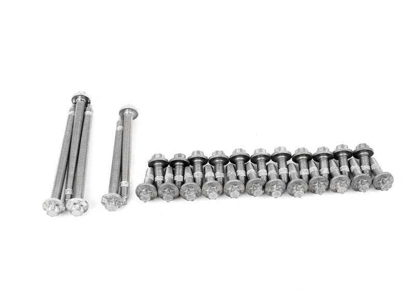 Juego tornillos cárter de aceite OEM 11137853940 para BMW F80, F80N, F82, F83. Tornillería original BMW para fijación de la bandeja del aceite del motor. Original BMW.